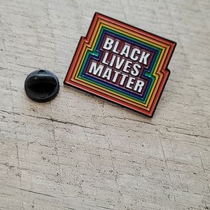 BLM Enamel LGBTQ Unity Pin